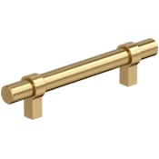 Amerock Central 3-3/4 Inch Center to Center Bar Cabinet Pull Champagne Bronze
