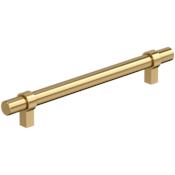 Amerock Central 6-5/16 Inch Center to Center Bar Cabinet Pull - Pack of 25 Champagne Bronze
