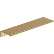 Amerock Streamline II 5-3/16 Inch Center to Center Finger Cabinet Pull - Pack of 25 Champagne Bronze