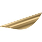 Amerock Current 3 Inch Center to Center Finger Cabinet Pull - Pack of 25 Champagne Bronze