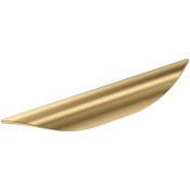 Amerock Current 5-1/16 Inch Center to Center Finger Cabinet Pull Champagne Bronze