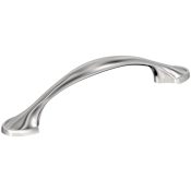 Amerock Fairfield 3-3/4 Inch Center to Center Arch Cabinet Pull - Pack of 25 Polished Chrome