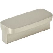 Amerock Hampden 2-1/2 Inch Center to Center Rectangular Cabinet Pull Silver Champagne