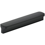 Amerock Hampden 6-5/16 Inch Center to Center Rectangular Cabinet Pull Matte Black