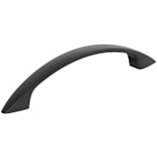 Amerock Arc 3-3/4 Inch Center to Center Arch Cabinet Pull - Pack of 25 Matte Black
