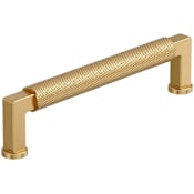 Amerock Balata 5-1/16 Inch Center to Center Knurled Handle Cabinet Pull Champagne Bronze