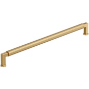 Amerock Balata 12-5/8 Inch Center to Center Knurled Handle Cabinet Pull Champagne Bronze