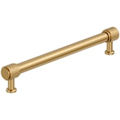 Amerock Faraday 7-9/16 Inch Center to Center Knurled Bar Cabinet Pull Champagne Bronze
