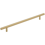 Amerock Bar Pulls 10-1/16 Inch Center to Center Bar Cabinet Pull Champagne Bronze