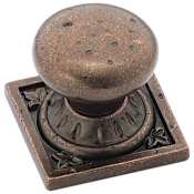 Amerock Ambrosia 1-1/2 Inch Mushroom Cabinet Knob Rustic Bronze