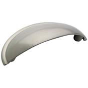 Amerock Cup Pulls 2-1/2 Inch Center to Center Cup Cabinet Pull - Pack of 25 Satin Nickel