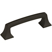 Amerock Mulholland 3 Inch Center to Center Handle Cabinet Pull Black Bronze