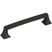 Amerock Mulholland 5-1/16 Inch Center to Center Handle Cabinet Pull Black Bronze