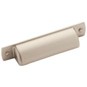 Amerock Rochdale 3 Inch Center to Center Cup Cabinet Pull Satin Nickel