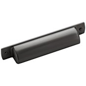 Amerock Rochdale 3-3/4 Inch Center to Center Cup Cabinet Pull Graphite