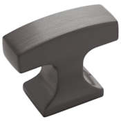 Amerock Westerly 1-5/16 Inch Bar Cabinet Knob Graphite