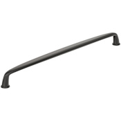Amerock Kane 12-5/8 Inch Center to Center Handle Cabinet Pull Black Bronze
