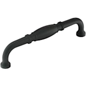 Amerock Granby 6-5/16 Inch Center to Center Handle Cabinet Pull Matte Black