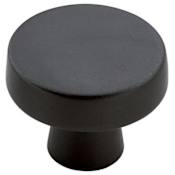 Amerock Blackrock 1-5/16 Inch Mushroom Cabinet Knob Black Bronze