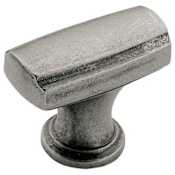 Amerock Highland Ridge 11/16 Inch Bar Cabinet Knob Antique Pewter