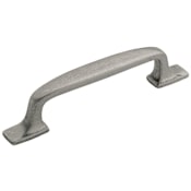 Amerock Highland Ridge 3-3/4 Inch Center to Center Handle Cabinet Pull Antique Pewter