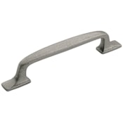 Amerock Highland Ridge 5 Inch (128mm) Center to Center Handle Cabinet Pull - 10 Pack Antique Pewter