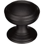 Amerock Revitalize 1-1/4 Inch Mushroom Cabinet Knob Black Bronze