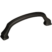 Amerock Revitalize 3-3/4 Inch Center to Center Handle Cabinet Pull Black Bronze
