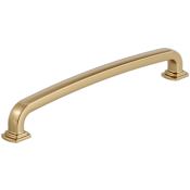 Amerock Surpass 7-9/16 Inch Center to Center Handle Cabinet Pull Champagne Bronze