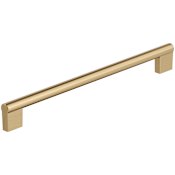 Amerock Versa 10-1/16 Inch Center to Center Handle Cabinet Pull Champagne Bronze