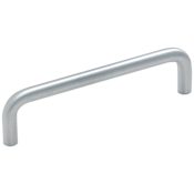Amerock Wire Pulls 4 Inch Center to Center Handle Cabinet Pull - Pack of 25 Brushed Chrome