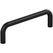 Amerock Wire Pulls 4 Inch Center to Center Handle Cabinet Pull - Pack of 25 Matte Black
