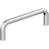 Amerock Wire Pulls 3-3/4 Inch Center to Center Handle Cabinet Pull - Pack of 25 Polished Chrome