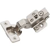 Amerock Full Inset Frameless Self Close Euro Concealed Cabinet Hinge - 1 Pair Nickel