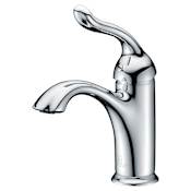 Anzzi Arc Single Hole 1.2 GPM Bathroom Faucet Polished Chrome