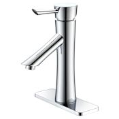 Anzzi Saga Single Hole 1.2 GPM Bathroom Faucet Polished Chrome