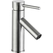 Anzzi Valle 1.2 GPM Single Hole Single Handle Bathroom Faucet Brushed Nickel