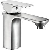 Anzzi Promenade 1.2 GPM Single Hole Single Handle Bathroom Faucet Brushed Nickel
