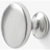 Ariel Ely 1-1/8 Inch Mushroom Cabinet Knob Brushed Nickel