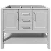 Ariel Bayhill 42" Single Free Standing Vanity Cabinet Only - Less Vanity Top Grey