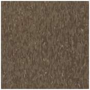 Armstrong Flooring Imperial Texture 12" x 12" Smooth Vinyl Flooring with High Gloss - Sold by Carton (45 SF/Carton) Chocolate