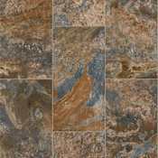Armstrong Flooring Allegheny Slate 12" x 24" Textured Vinyl Flooring with Low Gloss - Sold by Carton (24.13 SF/Carton) Copper Mountain