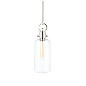 Artcraft Lighting Single 5" Wide Mini Pendant Satin Nickel