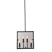 Artcraft Lighting Harbor Point 4 Light 4" Wide Pendant Oil Rubbed Bronze