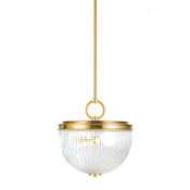 Artcraft Lighting Myla 2 Light 13" Wide Pendant Vintage Brass