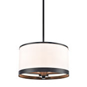 Artcraft Lighting High Street 3 Light 13" Wide Pendant Black