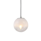 Artcraft Lighting Moonlight 12" Wide Pendant Satin Nickel