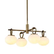 Artcraft Lighting Velora 20" Wide Selectable 3000K/4000K/5000K LED Pendant Legacy Brass