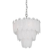 Artcraft Lighting Serena 5 Light 16" Wide Waterfall Chandelier Satin Nickel