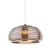 Artcraft Lighting Haze 16" Wide 3000K LED Pendant Black / Espresso Copper